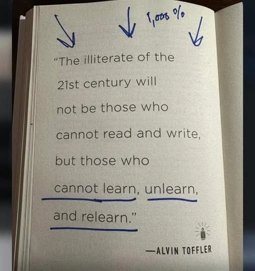 Learn. Unlearn. Relearn